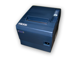 Micros TM-T88II Model M129B IDN Thermal Receipt Printer (Black Epson)