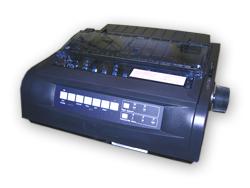 Okidata ML 420 Printer Black Dot Matrix 91909701
